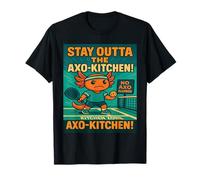 Pickleball Axolotl No Kitchen Zone Maglietta
