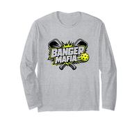 Pickleball Banger Mafia Divertente Giocatore di Pickleball Maglia a Manica