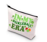 Pickleball, borsa per il trucco con giocatore di pickleball, idea regalo per la mamma e per gli amanti del pickleball, regalo per donne nella mia borsa cosmetica dell'era del pickleball, Il mio