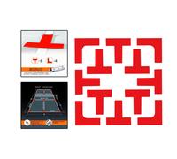 Pickleball Court Marker Kit Accessorio per campo da mini tennis per