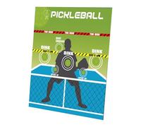 Pickleball Dink Trainer Per Esterni - Trainer Per Bersagli Precisi Montato A Parete | Per L'allenamento Indoor E Outdoor | Per La Scuola Nel Cortile, Risposta Ottimizzata Per Lo Sviluppo Delle C