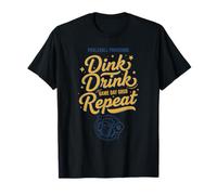 Pickleball Divertente Giocatore Dink Drink Repeat Love Pickleball Maglietta