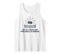 Pickleball è Un Giocatore di Citazione Divertente serio Canotta