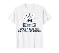 Pickleball è Un Giocatore di Citazione Divertente serio Maglietta