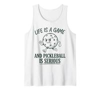 Pickleball è Un Giocatore retrò serio Divertente Canotta