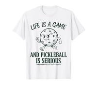 Pickleball è Un Giocatore retrò serio Divertente Maglietta