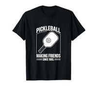 Pickleball Fa Amicizia dal 1965 Humor Senior Tee Maglietta