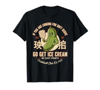 Pickleball Funny Player Court Go Get Ice Cream Maglietta