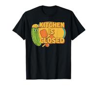 Pickleball Funny Player Kitchen Is Closed Paddles Balls Maglietta
