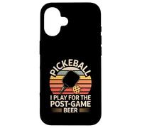 Pickleball Gioco per la birra post-partita Custodia per iPhone 16