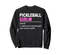 Pickleball Girl Definition Court Queen Dink Squad Felpa