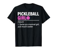 Pickleball Girl Definition Court Queen Dink Squad Maglietta