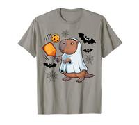 Pickleball Halloween Pumpkin Ghost Dinking Crew Maglietta