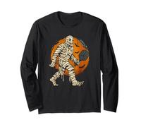 Pickleball Halloween Spooky Paddle And Pumpkin Vibes Maglia a Manica