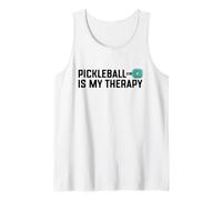 Pickleball Is My Therapy Funny Cute Pickleball Dink Team Canotta