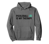 Pickleball Is My Therapy Funny Cute Pickleball Dink Team Felpa con Cappuccio