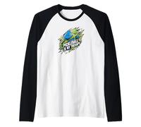 Pickleball Is My Therapy Funny Paddle Ball Player Gift Maglia con Maniche Raglan