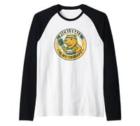 Pickleball Is My Therapy - Palla da Pickleball con Motivo Capybara Maglia con Maniche Raglan