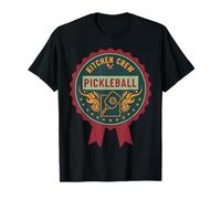 Pickleball Kitchen Crew Funny Player Love Pickleball Maglietta