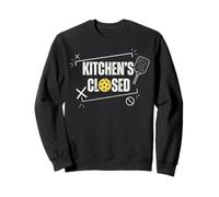 Pickleball Kitchen is Closed Funny Pickleball Graphic Felpa