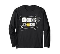 Pickleball Kitchen is Closed Funny Pickleball Graphic Maglia a Manica