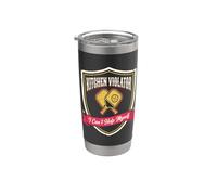 Pickleball Kitchen Violator I Can't Help Myself, design divertente Bicchiere termico in acciaio inox doppia parete