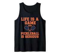 Pickleball Life Is A Game Divertente Giocatore di Paddle Canotta