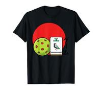 Pickleball Mahjong Repeat Game Japanese Maglietta