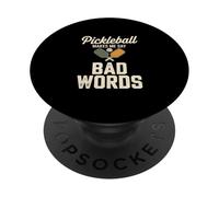 Pickleball mi rende divertente dire cattive parole PopSockets PopGrip Adesivo