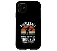 Pickleball mi tiene fuori dai guai per lo più Custodia per iPhone 11