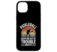 Pickleball mi tiene fuori dai guai per lo più Custodia per iPhone 14 Plus