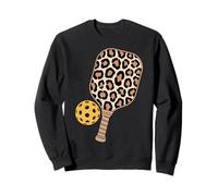 Pickleball Mom Cheetah Leopard Animal Print Felpa