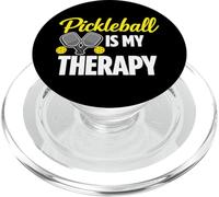 "Pickleball My Therapy" Divertente Sport Happy Citazione PopSockets PopGrip per MagSafe