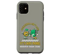 Pickleball non è la vita, è più serio Pickleballer duro Custodia per iPhone 11