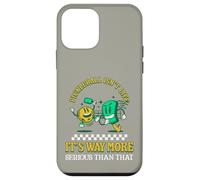 Pickleball non è la vita, è più serio Pickleballer duro Custodia per iPhone 12 mini