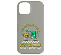 Pickleball non è la vita, è più serio Pickleballer duro Custodia per iPhone 14