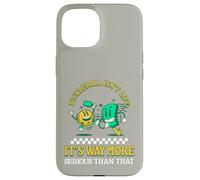 Pickleball non è la vita, è più serio Pickleballer duro Custodia per iPhone 15