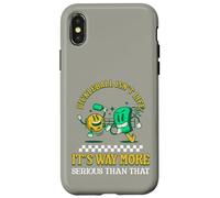 Pickleball non è la vita, è più serio Pickleballer duro Custodia per iPhone X/XS