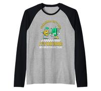 Pickleball Non è la Vita, è più serio Pickleballer Duro Maglia con Maniche Raglan