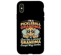 Pickleball Nonna Proprio Come Una Nonna Normale Ma Più Freddo Custodia per iPhone X/XS