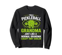 Pickleball Nonna Proprio Come Una Nonna Normale Ma più Freddo Felpa