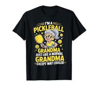 Pickleball Nonna Proprio Come Una Nonna Normale Ma più Freddo Maglietta