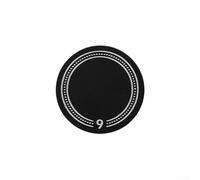 Pickleball paddle ponderato Butt Cap Contrappeso Set per equilibrio e potenza, in acciaio inox con Peel and Install, 6g 9g 12g Opzioni (9g)