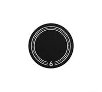 Pickleball paddle ponderato Butt Cap Contrappeso Set per equilibrio e potenza, in acciaio inox con Peel and Install, 6g 9g 12g Opzioni (6g)