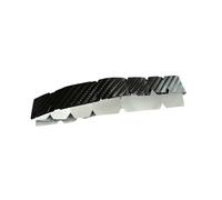 Pickleball Paddle Protection Tape Full Edge Copertura TPU Head Guard Sticker 80 cm x 2,1 cm Nero