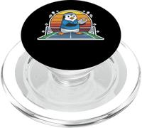 Pickleball Penguin Dinking Master Sport Mascotte Grafica PopSockets PopGrip per MagSafe