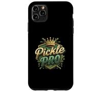 Pickleball Pickle Pro Crown Shield Champion Design Custodia per iPhone 11 Pro Max