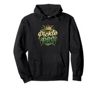 Pickleball Pickle Pro Crown Shield Champion Design Felpa con Cappuccio
