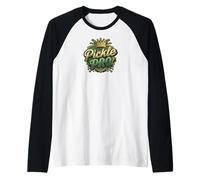 Pickleball Pickle Pro Crown Shield Champion Design Maglia con Maniche Raglan