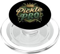 Pickleball Pickle Pro Crown Shield Champion Design PopSockets PopGrip per MagSafe